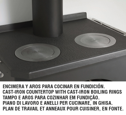 Malkinė viryklė Bronpi Monza 14kW