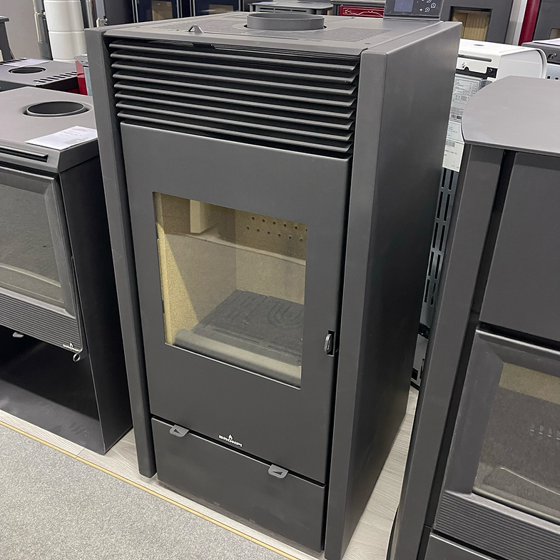 Hibridinė krosnelė Bronpi Hybrid (malkos / granulės) 10 / 11 kW