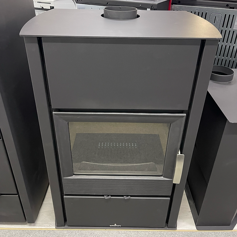 Malkinė krosnelė su vandens kontūru Bronpi Hydronova Plus