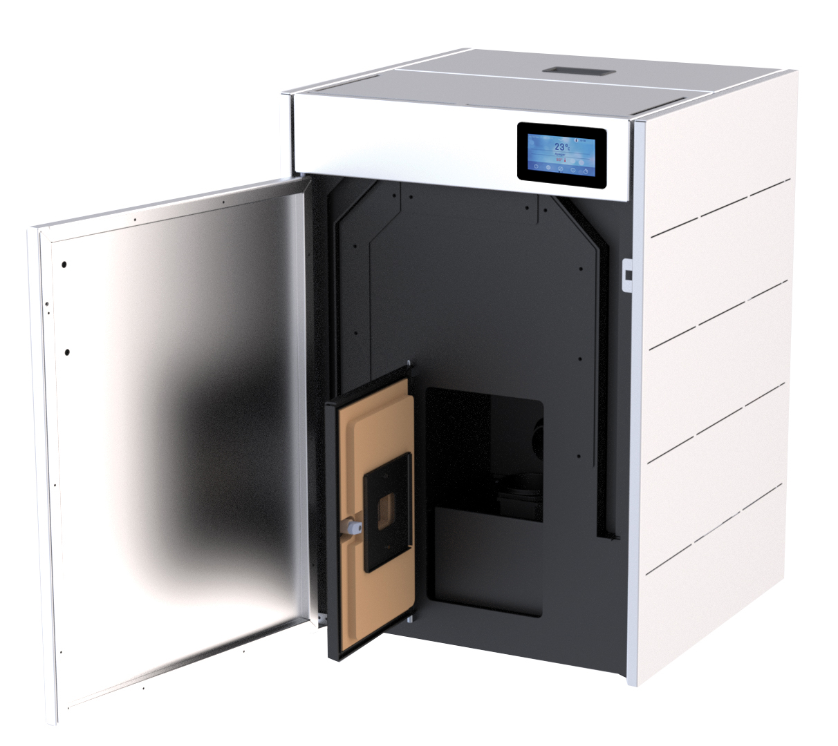 Bronpi Hydrobox - ypač kompaktiškas katilas 17 kW