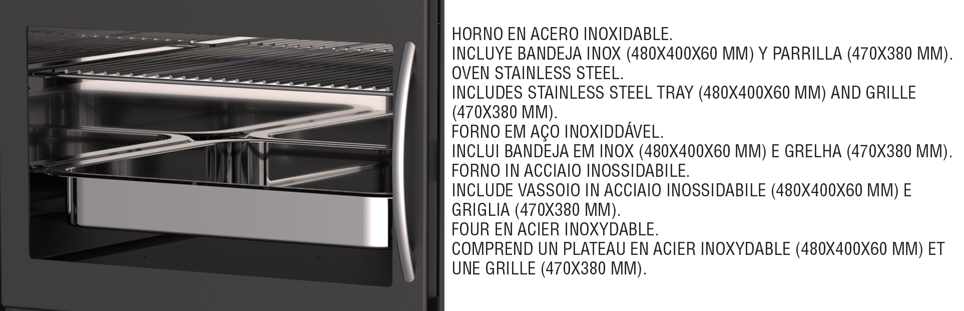 Granulinė krosnelė su orkaite Bronpi Noa Horno 11 kW