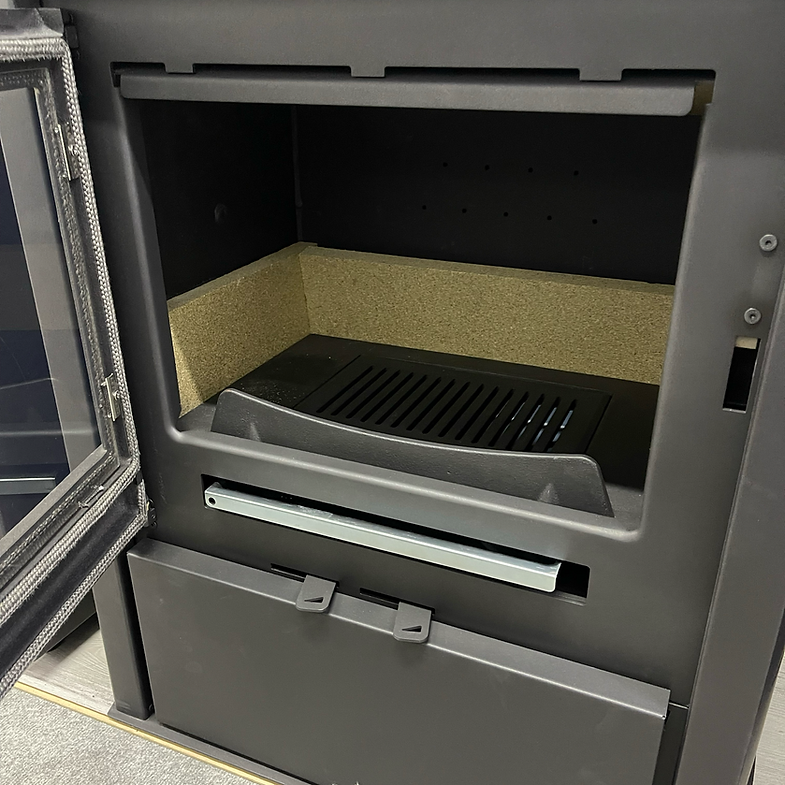 Malkinė krosnelė su vandens kontūru Bronpi Hydronova Plus