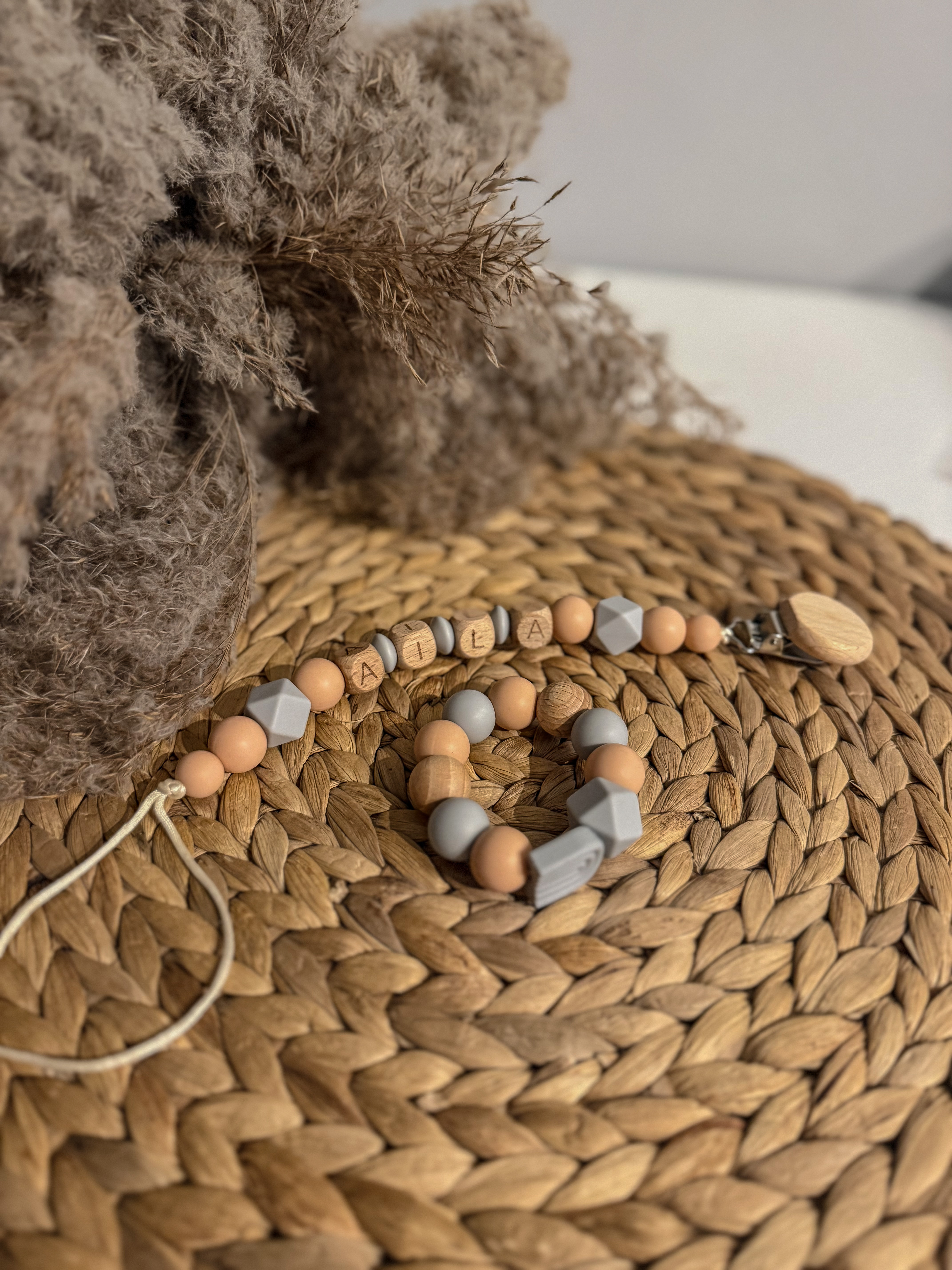 Rinkinys - čiulptuko laikiklis ir kramtukas