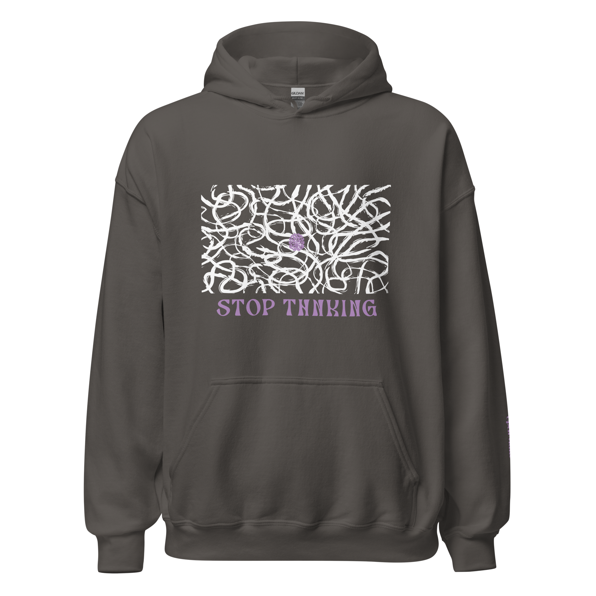 Stop Thinking | Charcoal