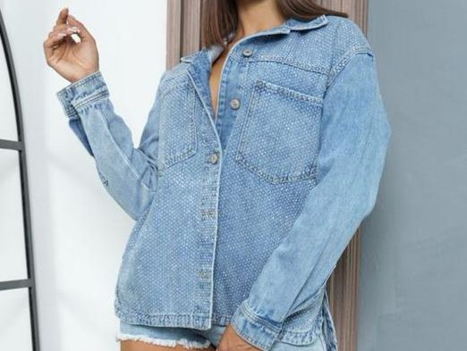 Campera de brillos Chloe