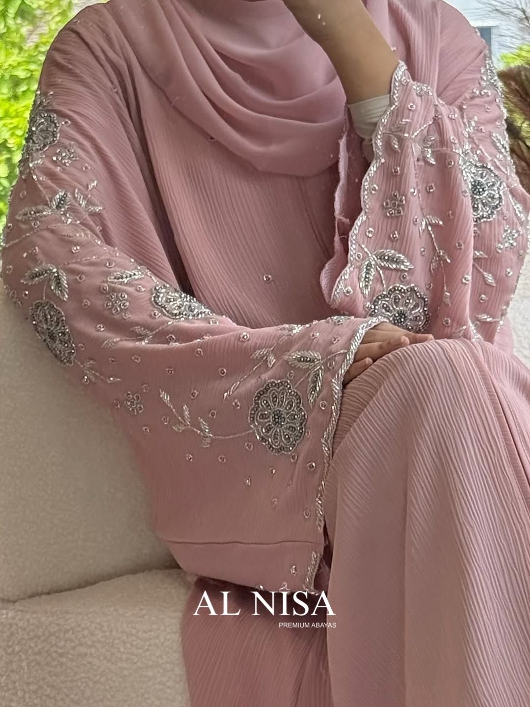 Stylish Embroidery Abaya