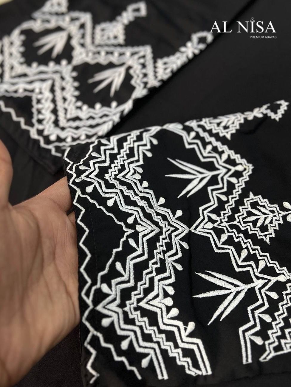 DAILY WEAR EMBROIDERY WORK ABAYA