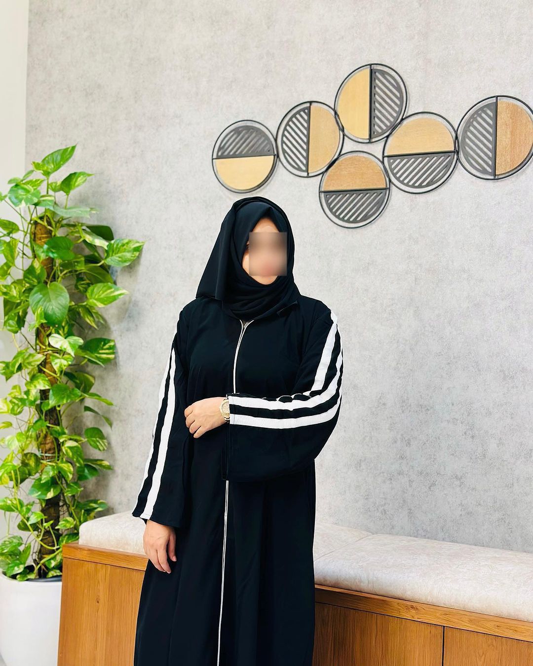 Fashion Abaya with 2 colours