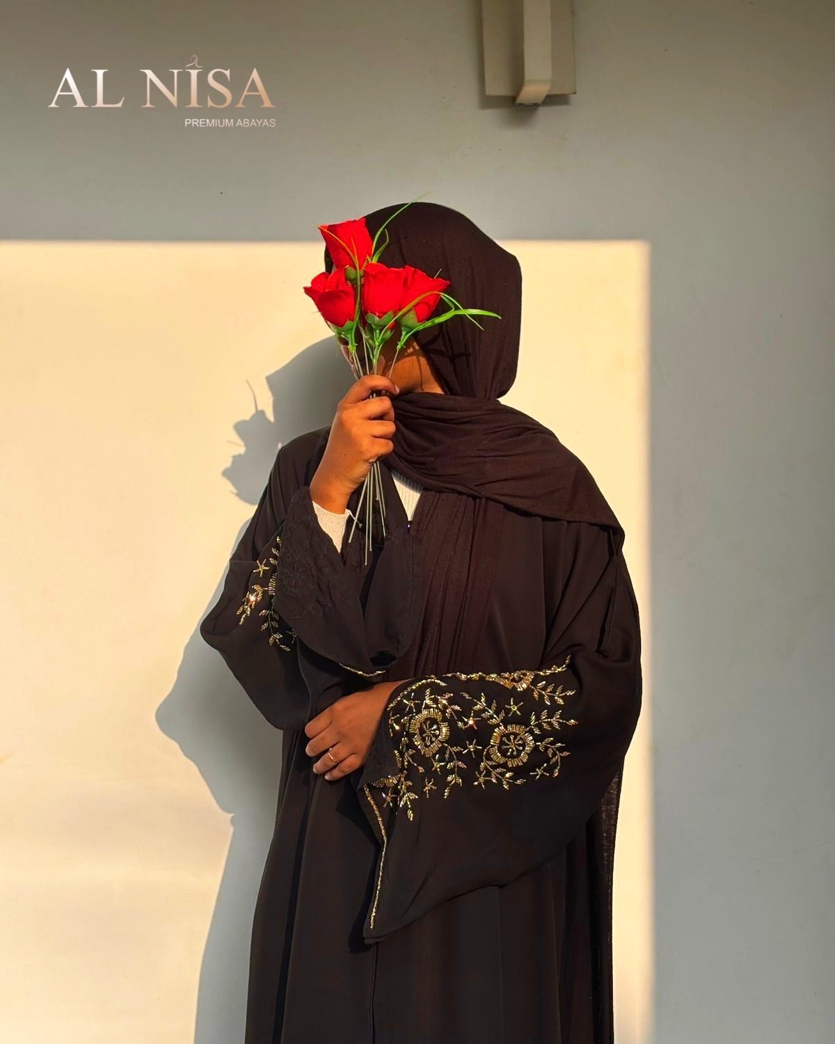 Customized Embroidery Abaya