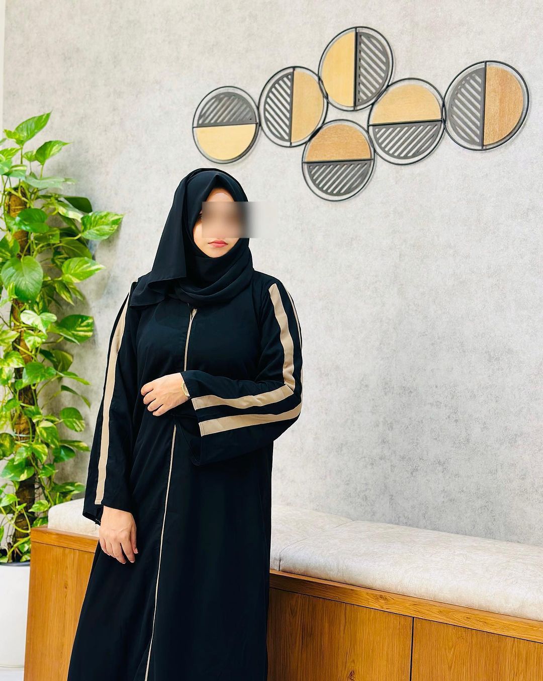 Fashion Abaya with 2 colours