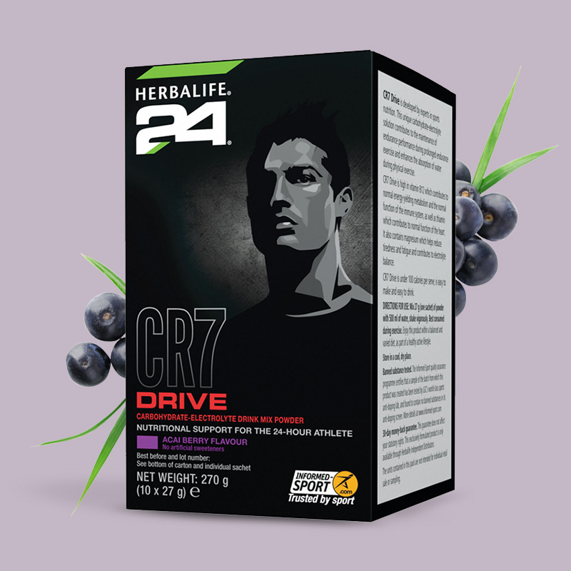 Herbalife24 CR7 Drive Carbohydrate-Electrolyte Drink Mix Powder