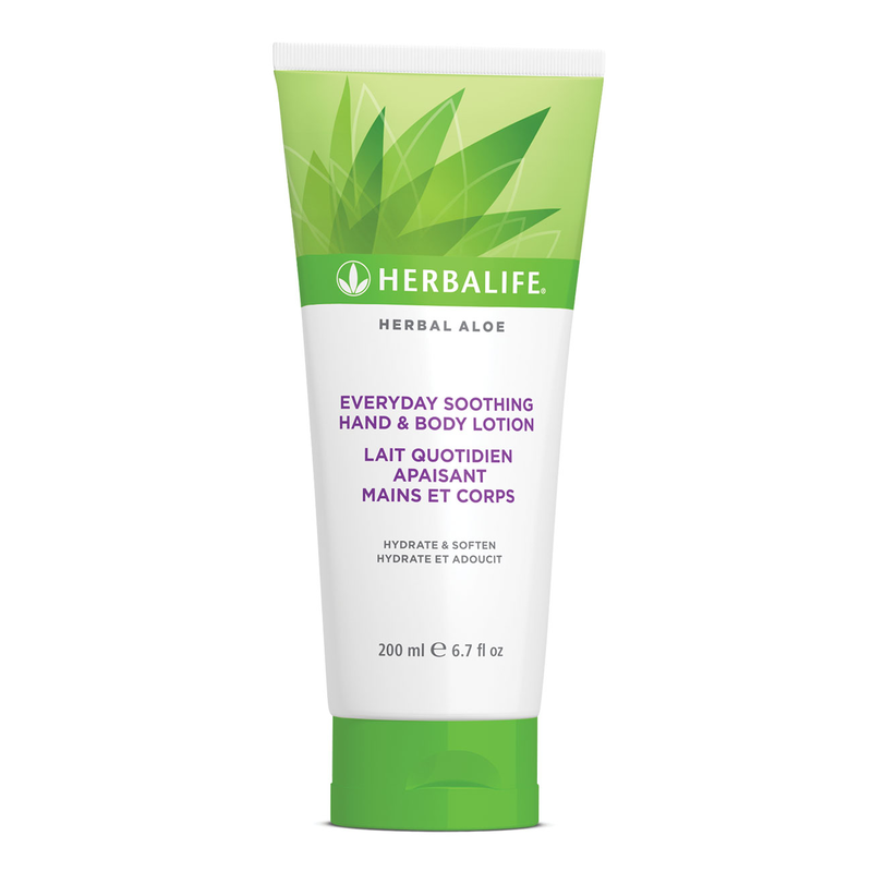 Herbalife Herbal Aloe Everyday Soothing Hand & Body Lotion