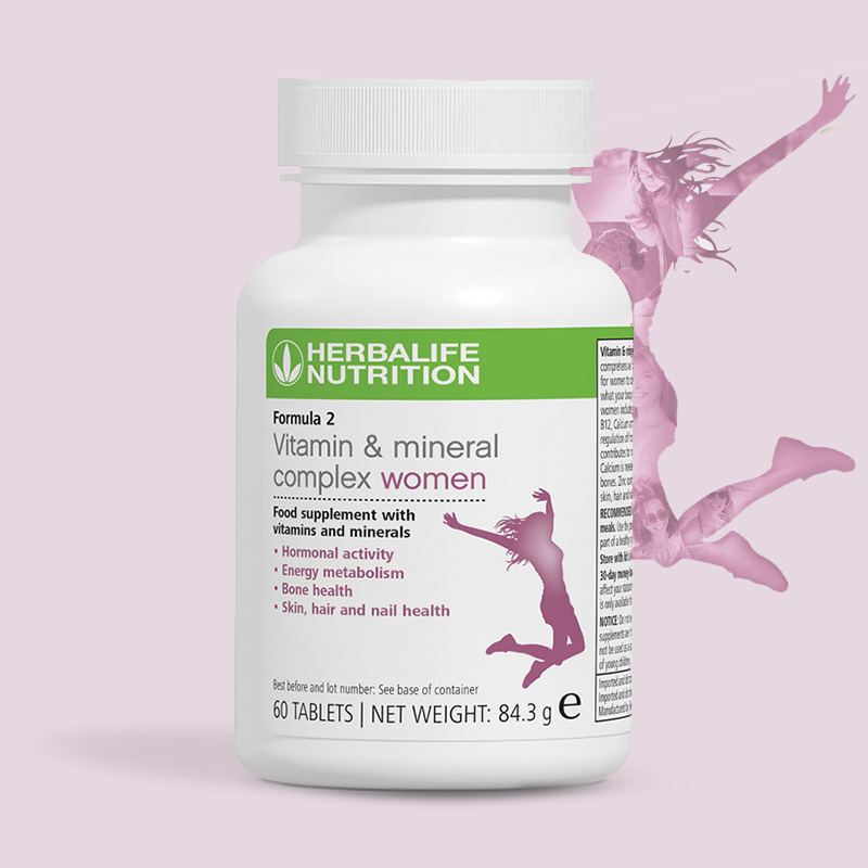 Herbalife Nutrition Formula 2 Vitamin & Mineral Complex Women