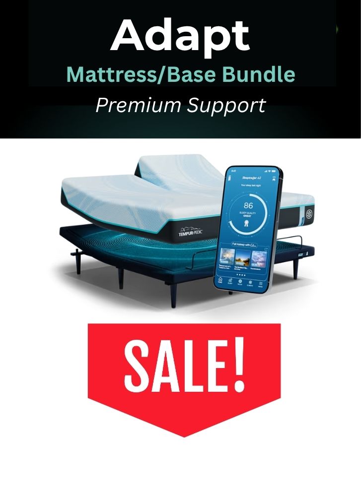 Tempur Adapt Mattress/Power Base Bundle