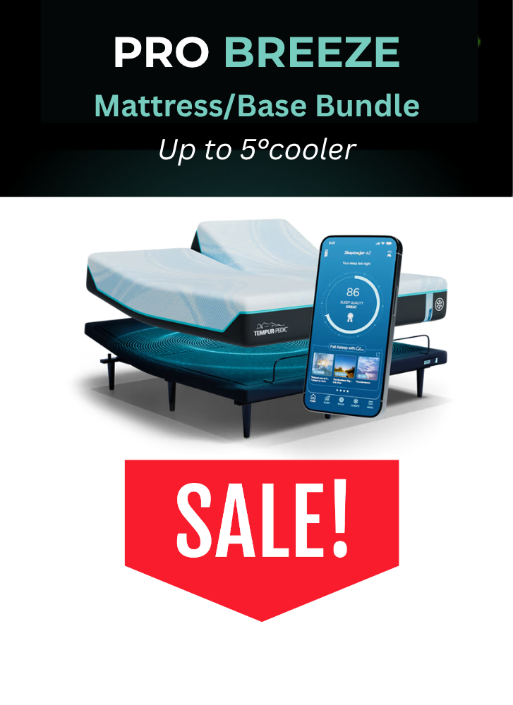 Tempur Pro-Breeze/Base Bundle