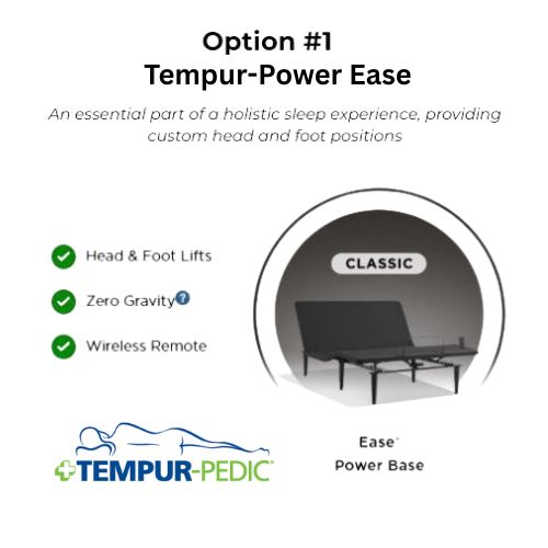 Tempur Adapt Mattress/Power Base Bundle