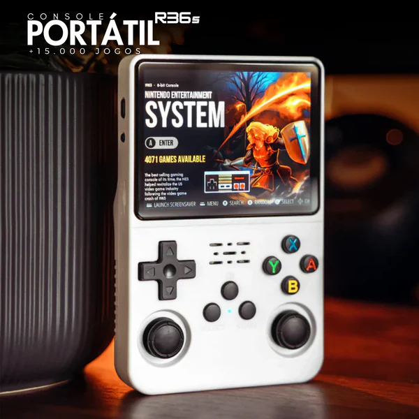 Mini Game Portátil R36S
