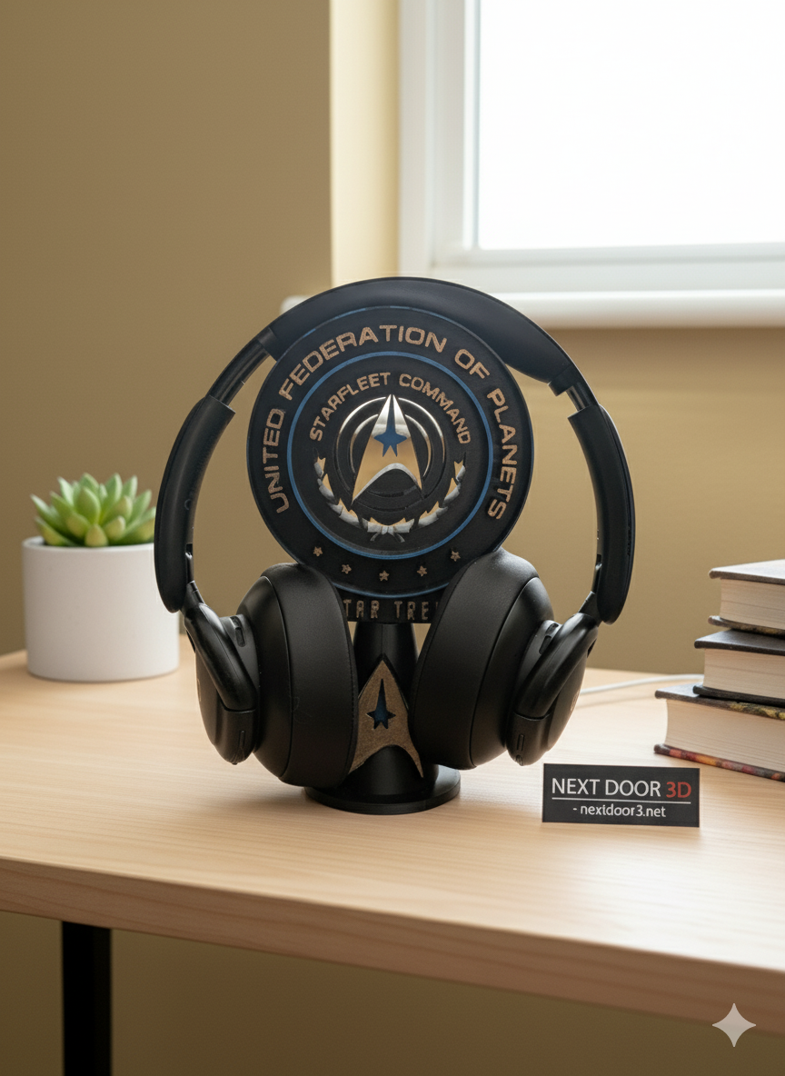 Star Trek United Federation of Planets Headphone Stand