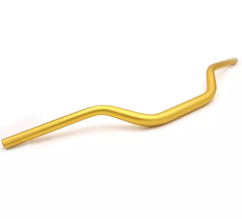 Manubrio Alluminio Moto ATV Scooter Piega Bassa 28 mm Universale oro