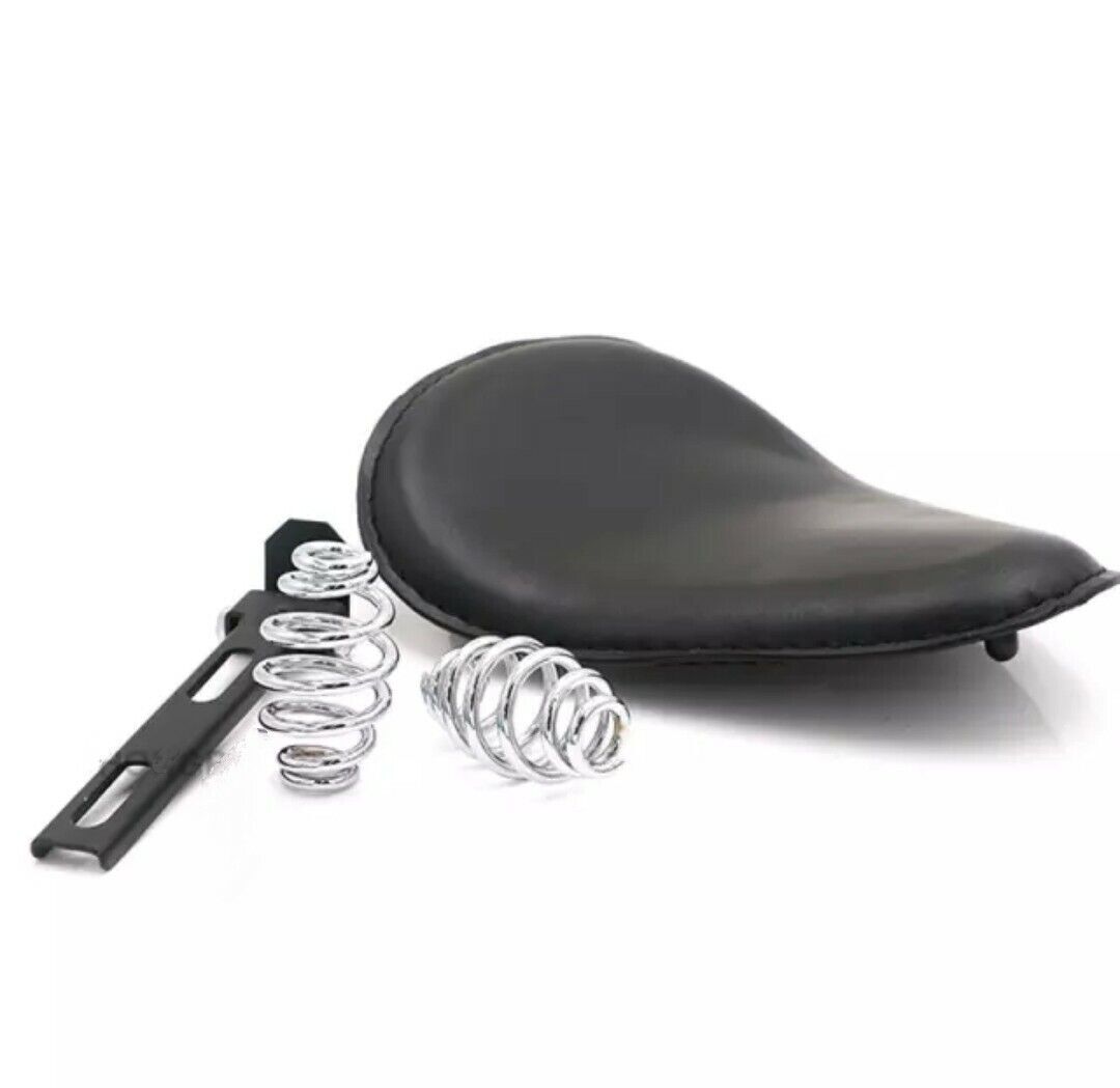 Sella Universale Nero Harley Sportster Custom 883 Bobber Café Racer Special