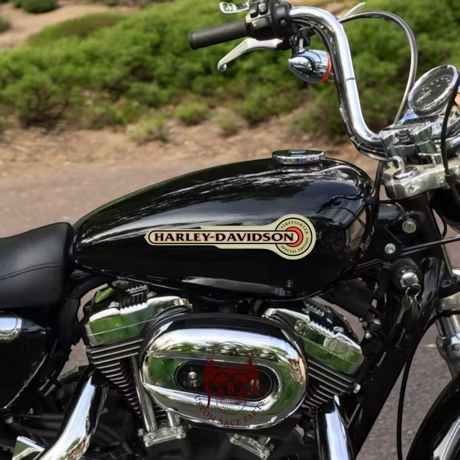 kit 2 adesivi laminati harley davidson laminati