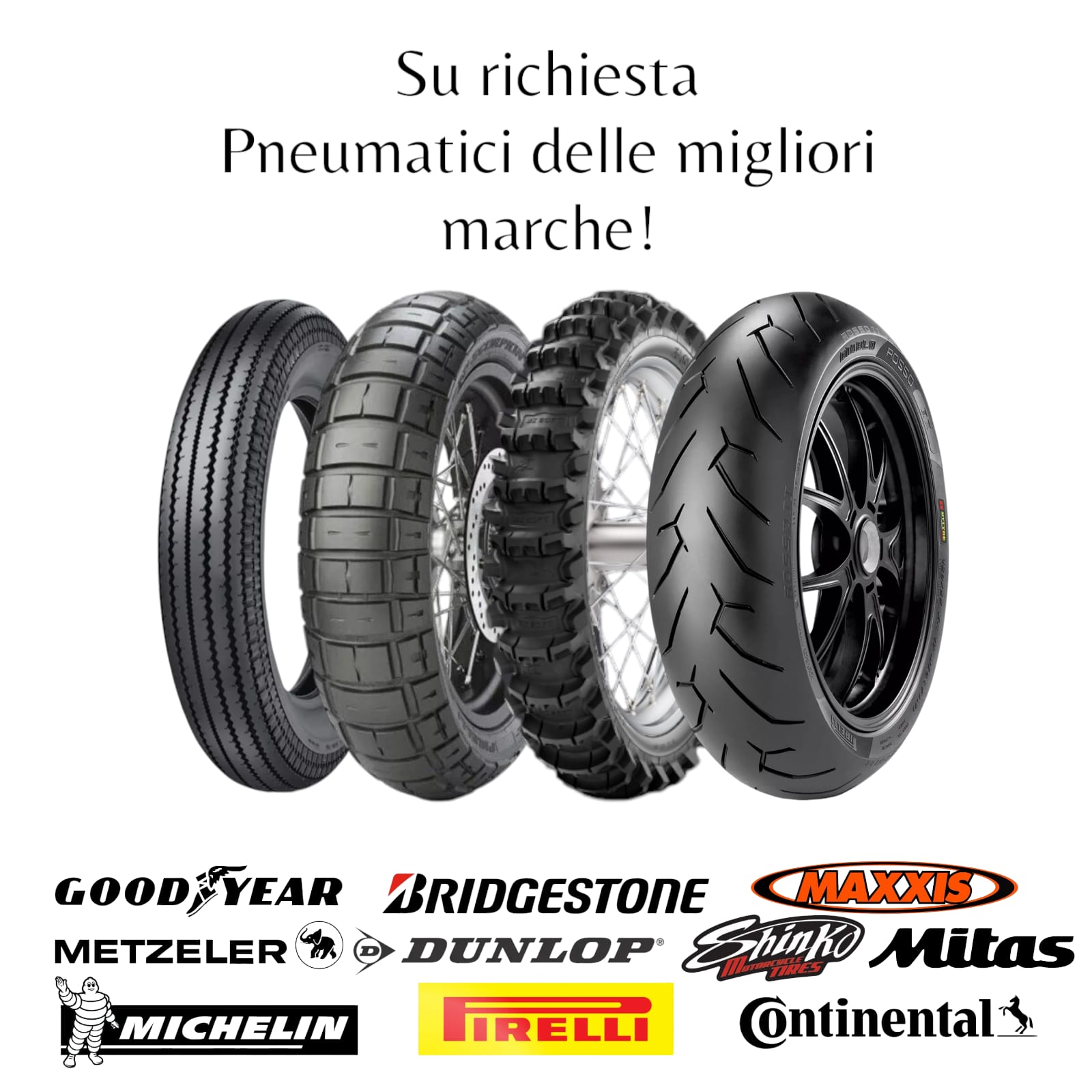 Pneumatico su richiesta