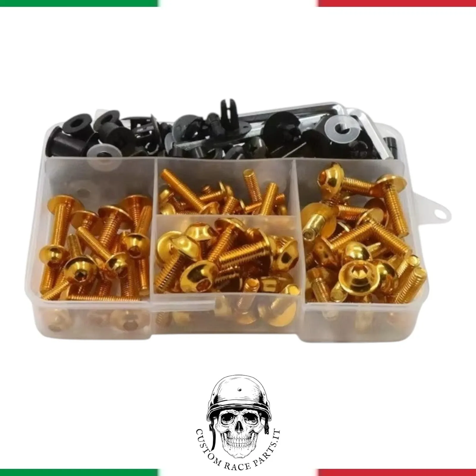 KIT 177 VITI DI FISSAGGIO CNC PER MOTO UNIVERSALE CARENE
