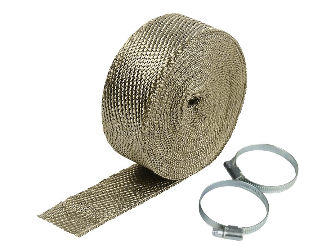 10M BENDE BENDA TITANIO TERMICA MARMITTA COLLETTORI