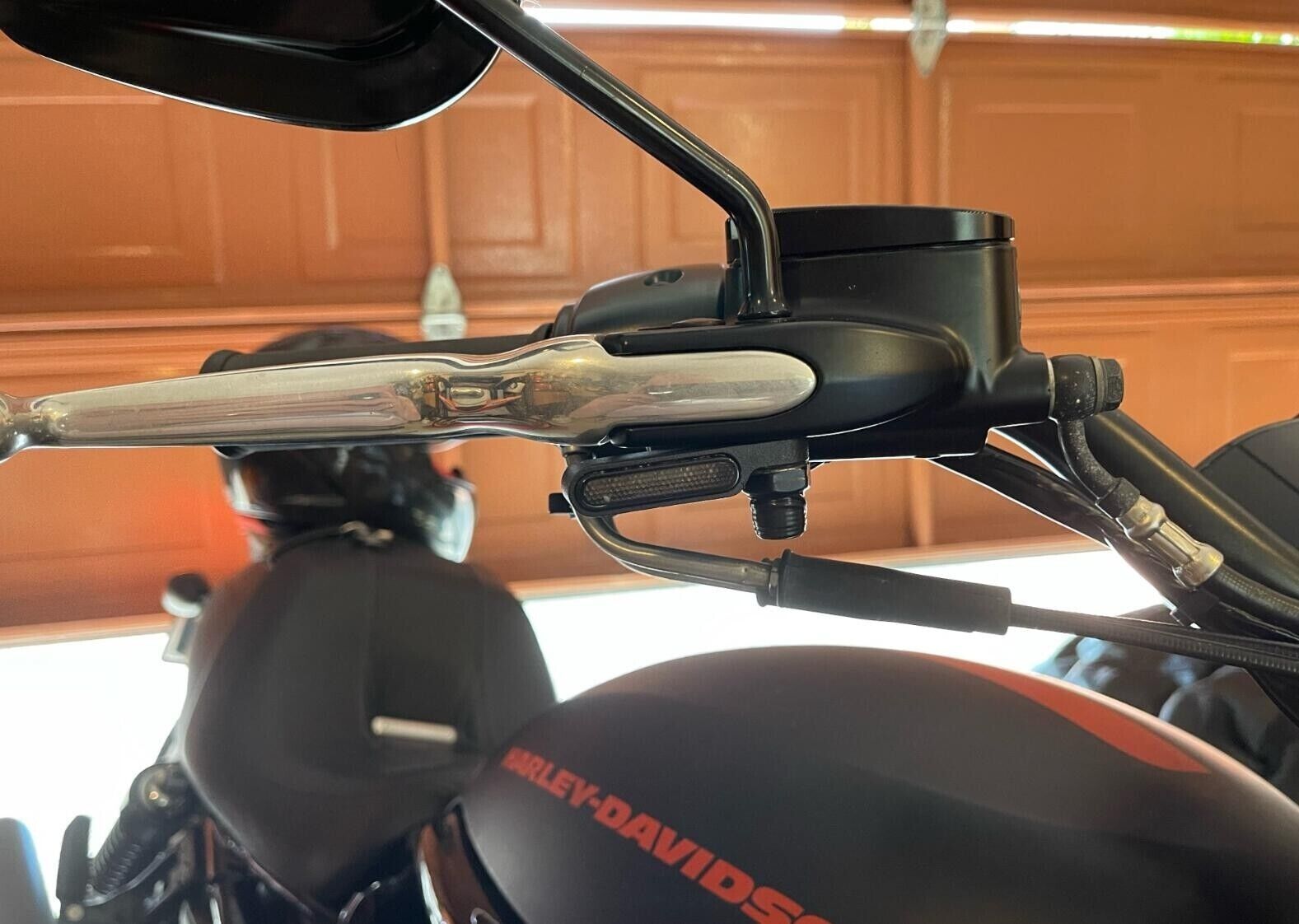 KIT 2 MINI FRECCE INDICATORI LED MOTO HARLEY TRIUMPH CROMATE OMOLOGATE