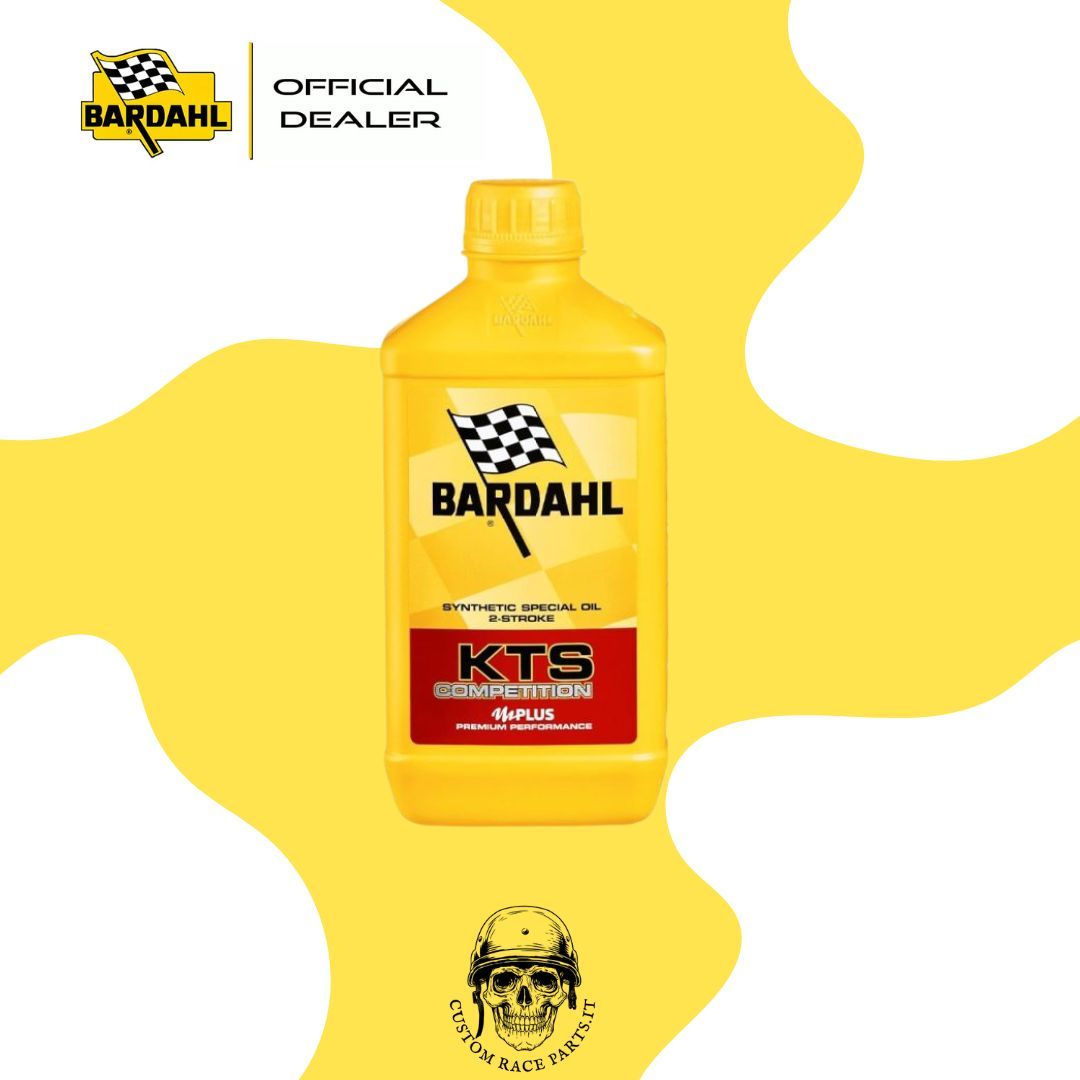 1 LT OLIO MISCELA BARDAHL KTS COMPETITION PER MOTORI 2T MOTO SCOOTER 2 TEMPI