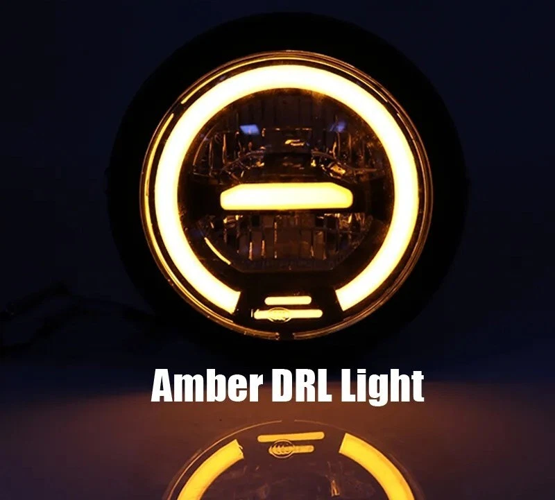 faro full led universale angel eyes moto scrambler choppers cafe racer