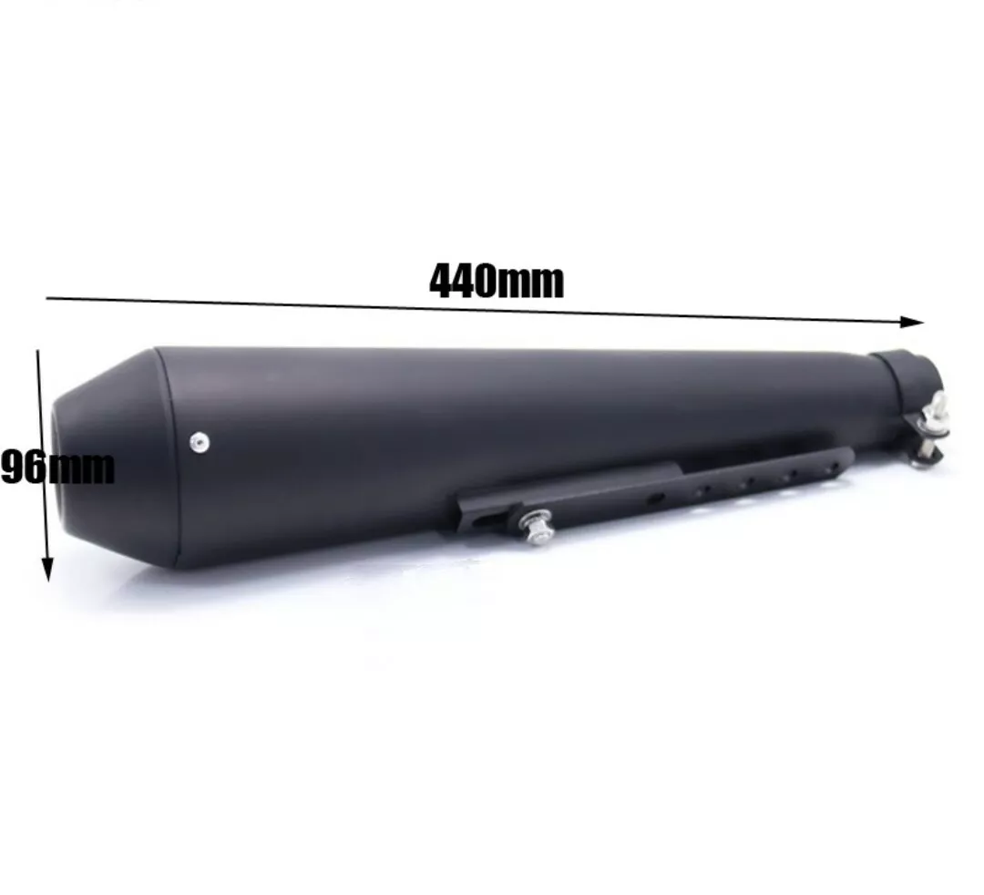 Scarico megaton universale moto cafe racer scrambler terminale di scarico