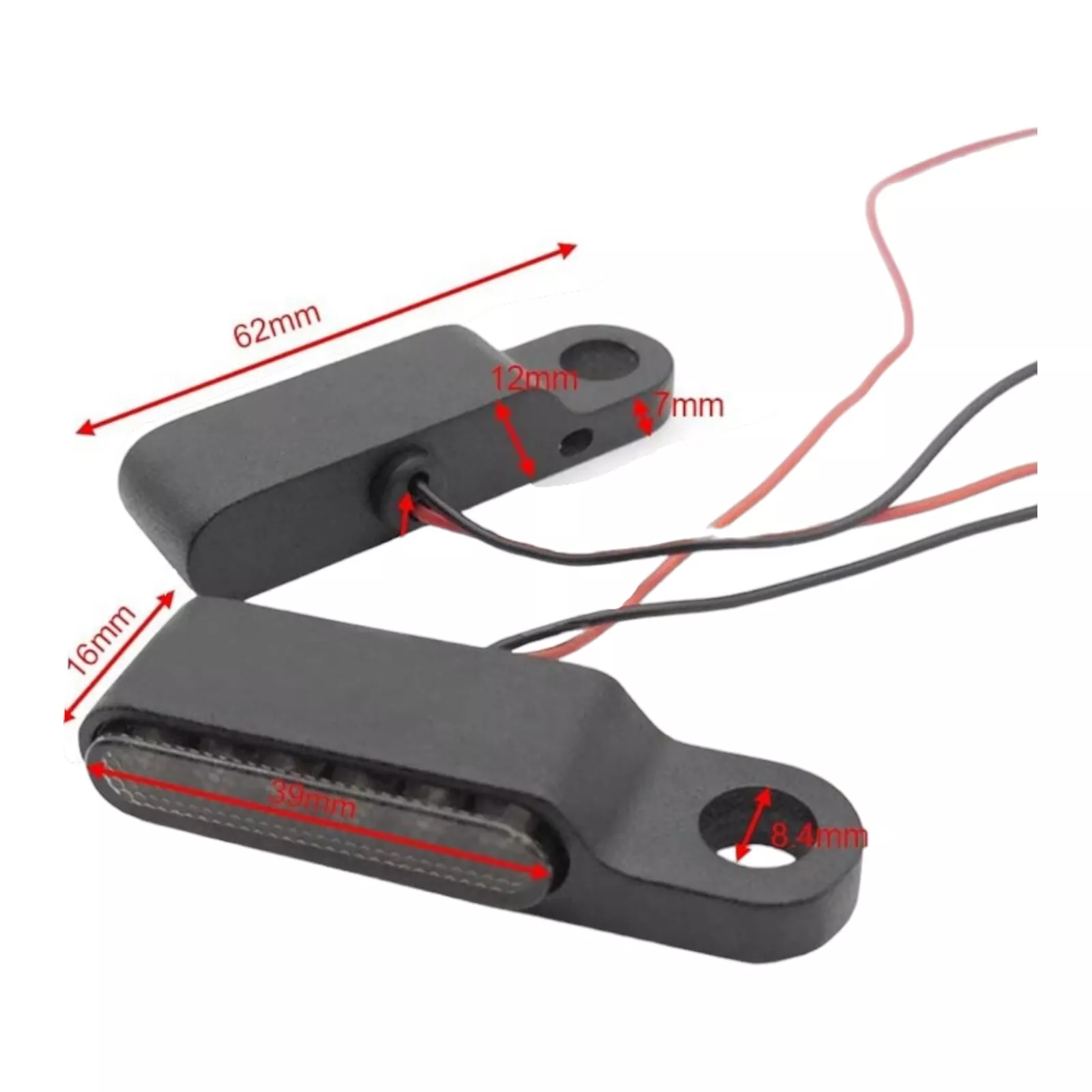 KIT 2 MINI FRECCE INDICATORI LED MOTO HARLEY TRIUMPH CROMATE OMOLOGATE