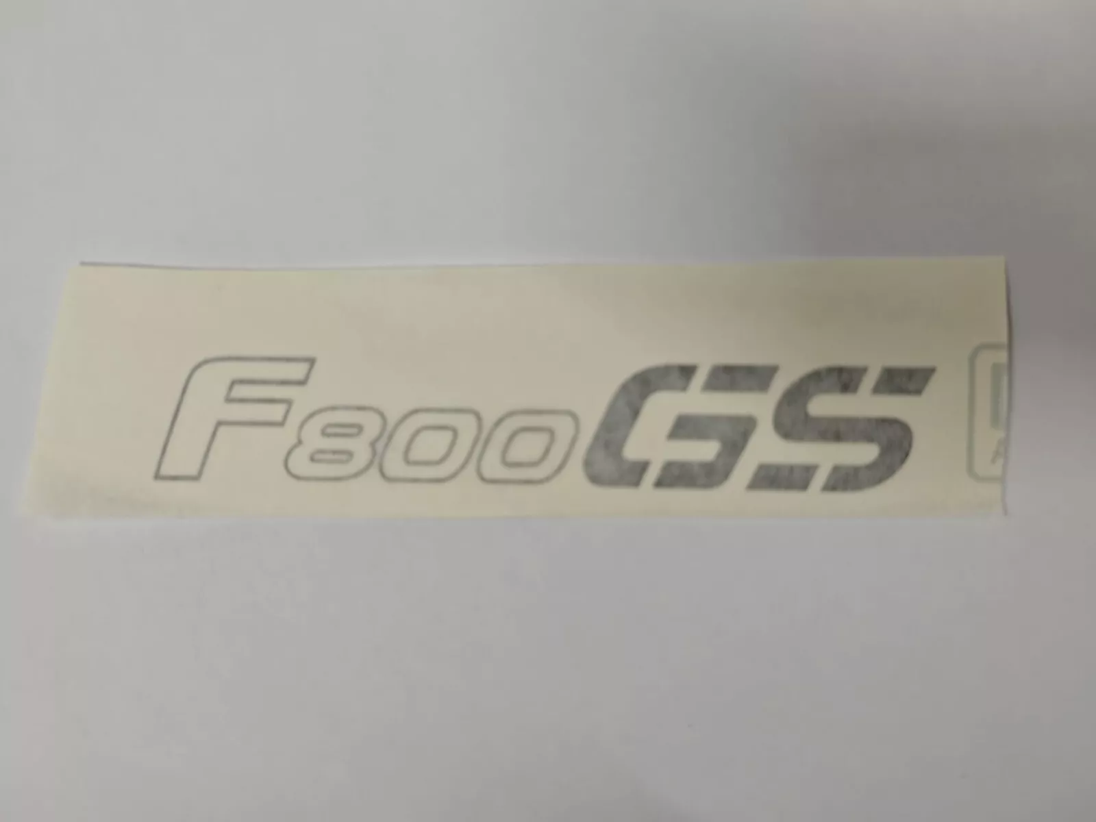 🇮🇹 kit 2 ADESIVI serbatoio MOTO BMW 800  GS ADV sticker SPONSOR IN PVC