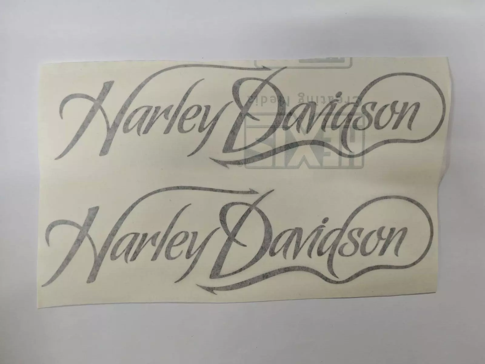 kit 2 Adesivi Harley-Davidson Vintage Sticker Custom per Moto hd 883 1200 sport