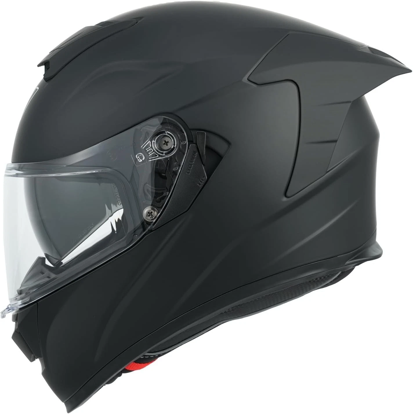 MY 936 Casco Moto INTEGRALE Omologato ECE 22.06 con Doppia Visiera Nero opaco