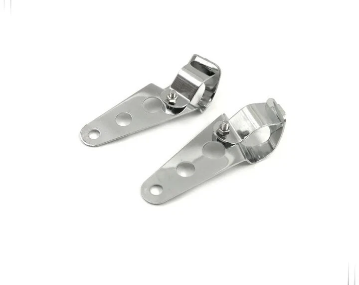 SUPPORTO STAFFE CROMATE FARO CAFE RACER SCRAMBLER BOBBER BRAT ø 28-36mm