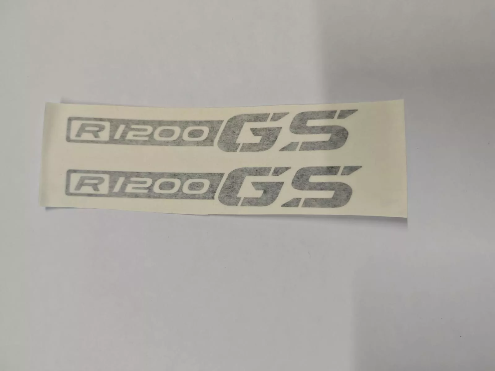 🇮🇹 kit 2 ADESIVI serbatoio MOTO BMW r 1200  GS ADV sticker SPONSOR IN PVC