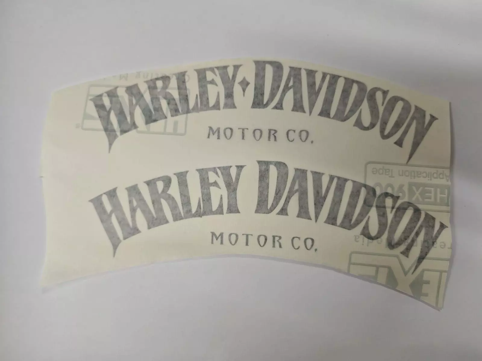 kit 2 Adesivi Harley-Davidson Vintage Sticker Custom per Moto hd 883 1200 sport