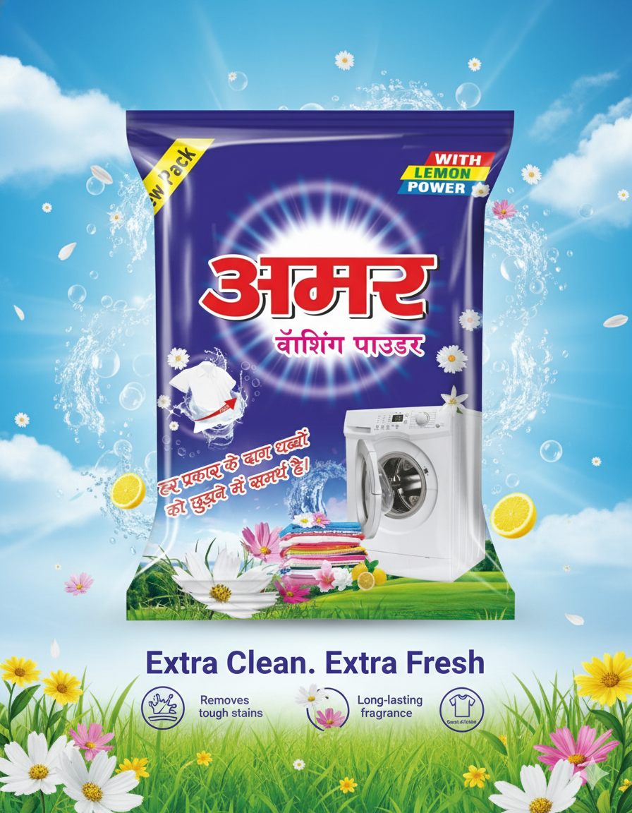 AMAR WASHING POWDER 1 Kg.