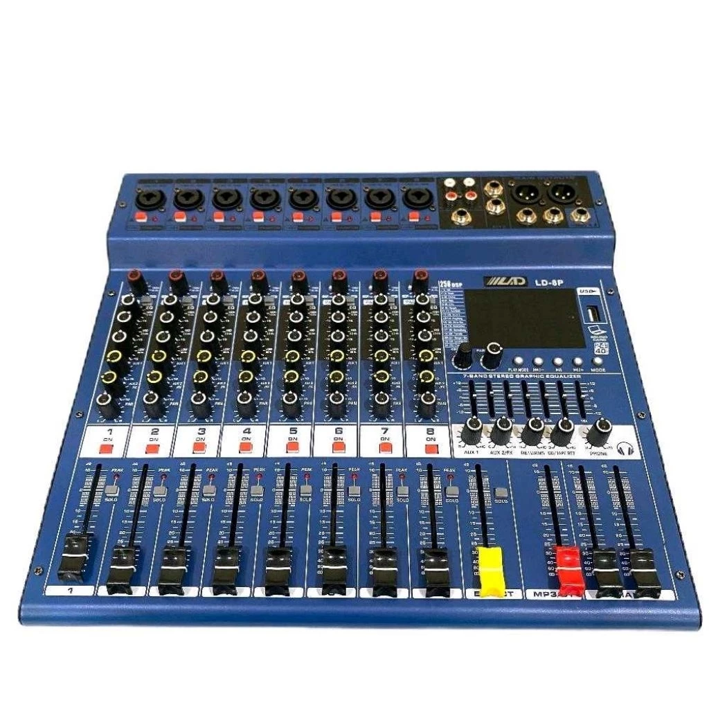 Mixer Audio 8 Channel