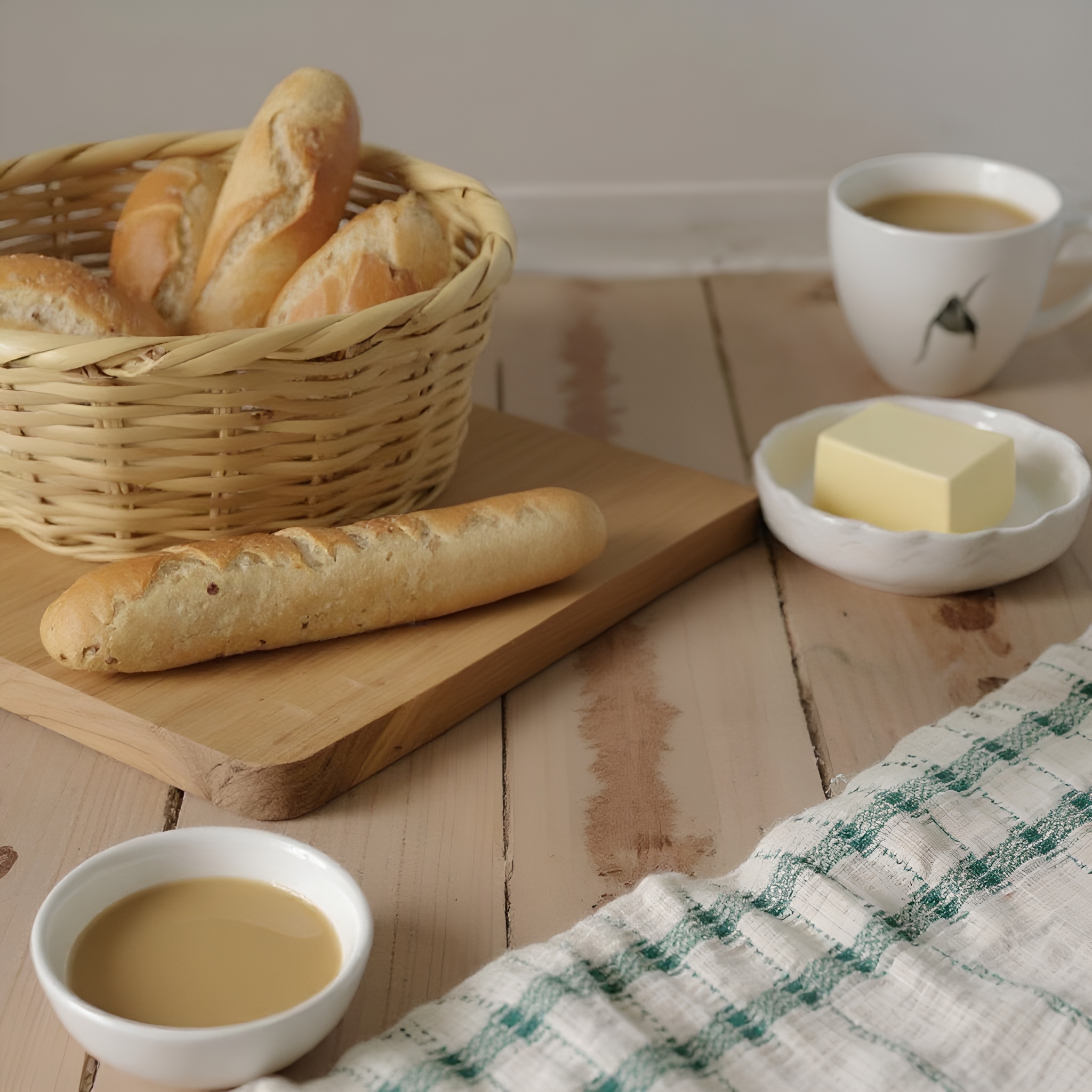 Canasto Artesanal de Chusque sin Asas