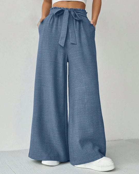 High-waisted Wide Leg Pants