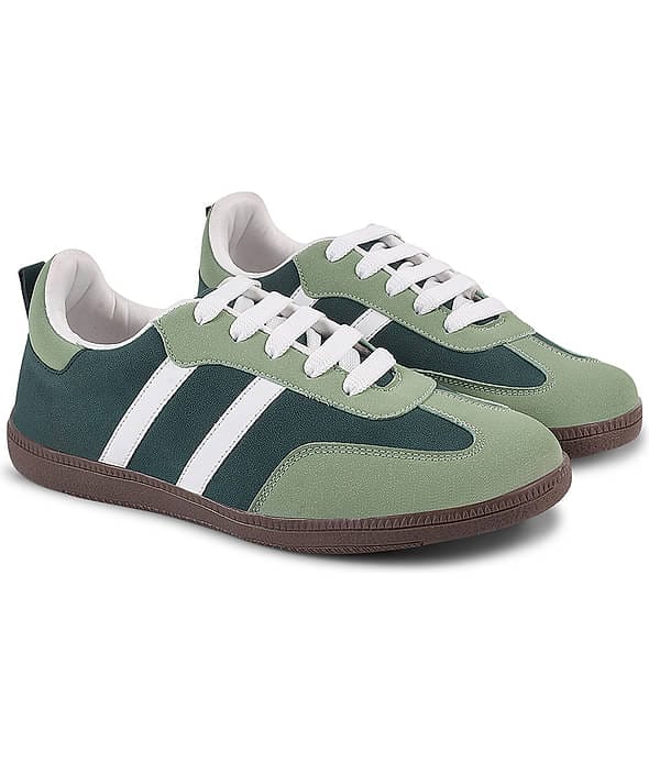 Green Casual Sneakers
