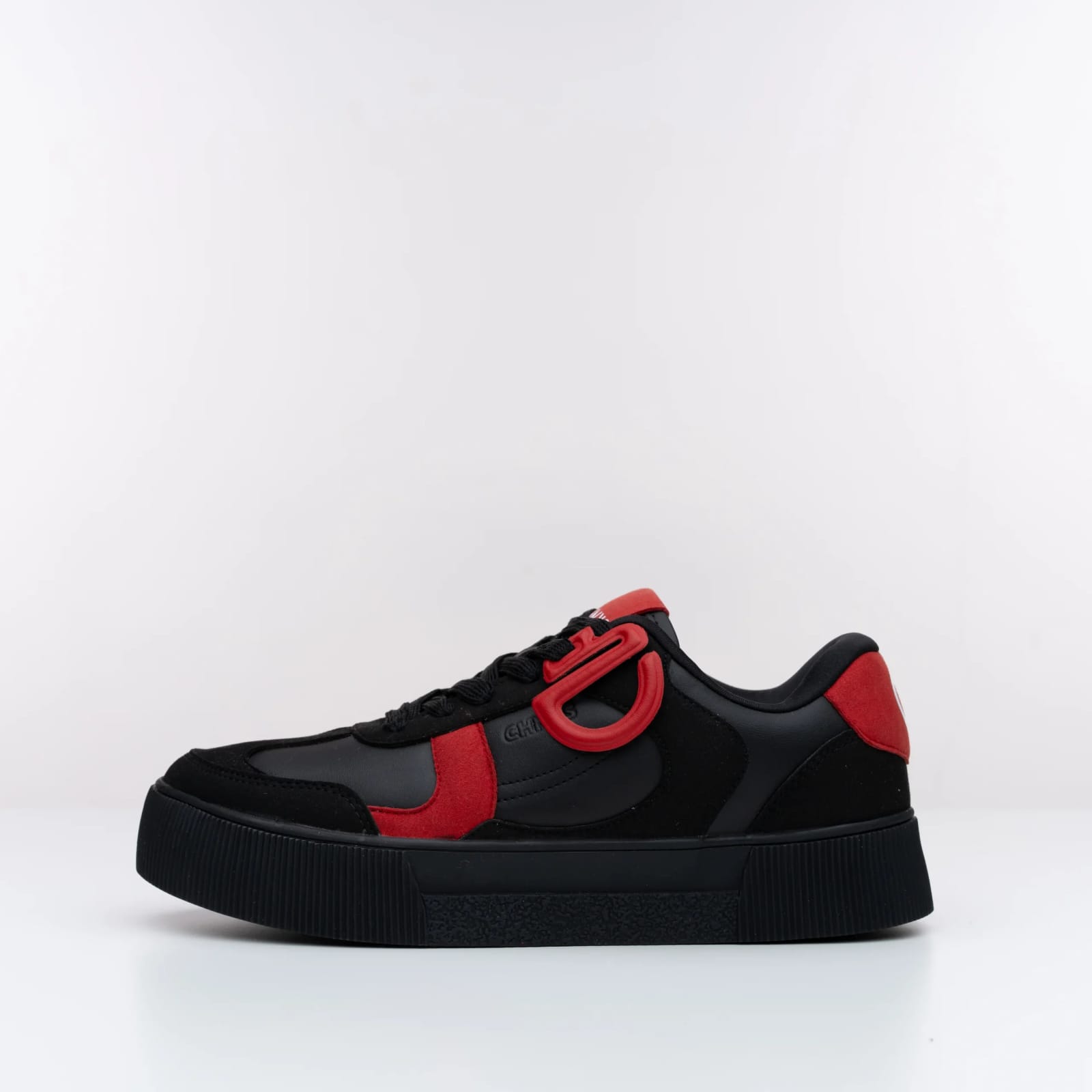 Black and Red Sneakers