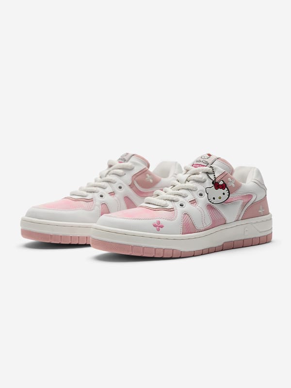 Hello Kitty Pink and White Sneakers