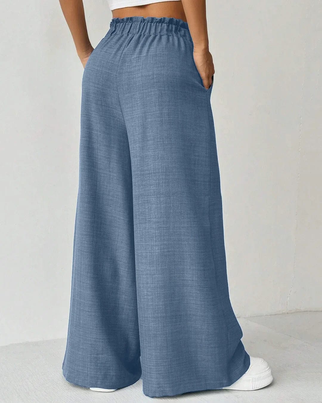 High-waisted Wide Leg Pants