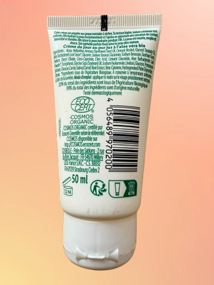 Crème de jour Cien Bio