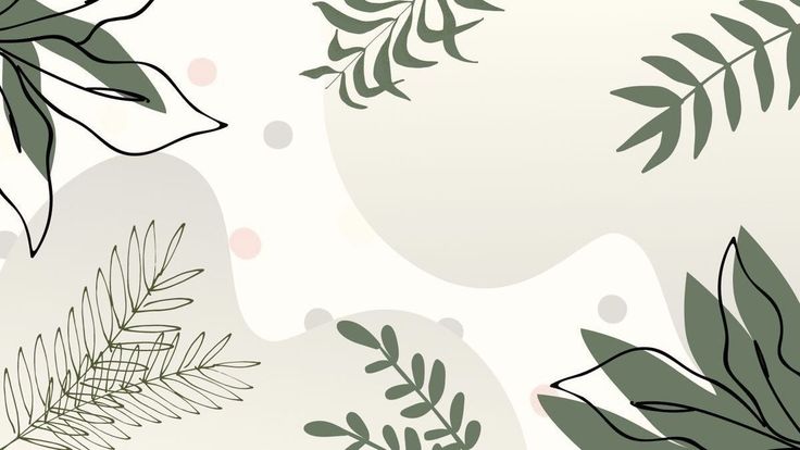 Minimalist Botanical Leaf Art Print – Modern Green Wall Décor