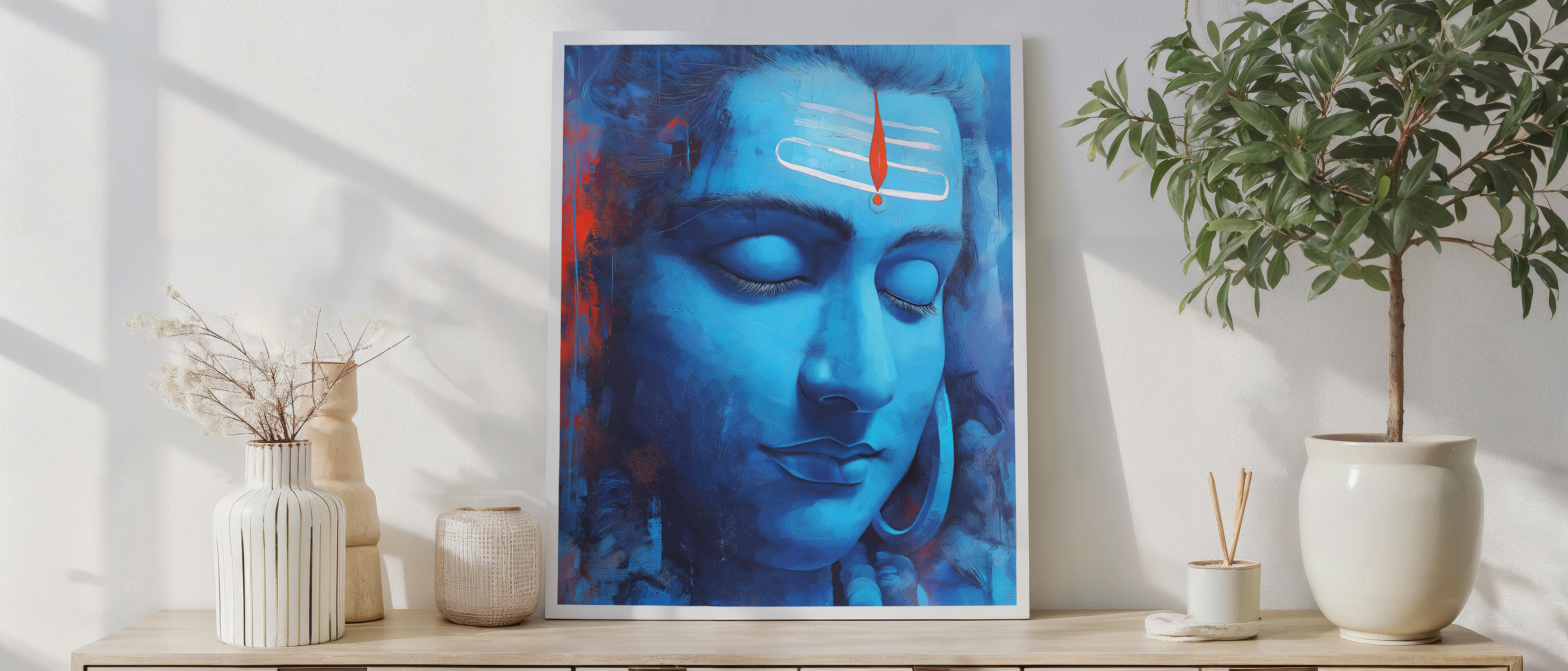 Shiva in Tranquil Stillness – The Silent Witness